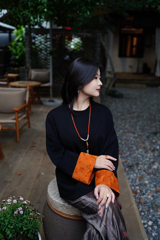 国风新中式南红珠宝专场~原创设计珠串，一眼惊艳的古典美！显白提气色，充满层次感~为穿搭增添画龙点睛的美感！寓意红红火火、事事顺利！百搭精致大气！ 商品图4