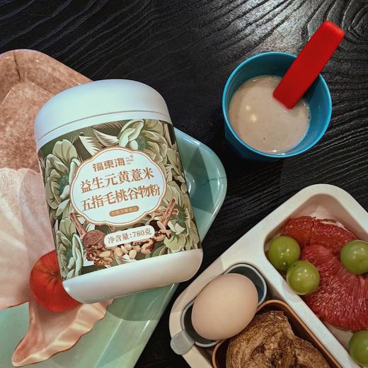 [屁侠推荐]福东海 益生元黄薏米气五指毛桃谷物粉 早餐代餐粉 祛薏湿饮 780g  商品图0