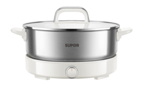 SUPOR苏泊尔电火锅   H40YKX57不锈钢/