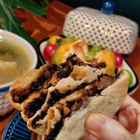 [屁侠亲荐]秋莲妈妈 千岛湖风味 梅干菜鲜肉馅饼