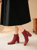 豪麟名鞋LORIBLU女鞋短靴羊皮革LR95N红色 商品缩略图1