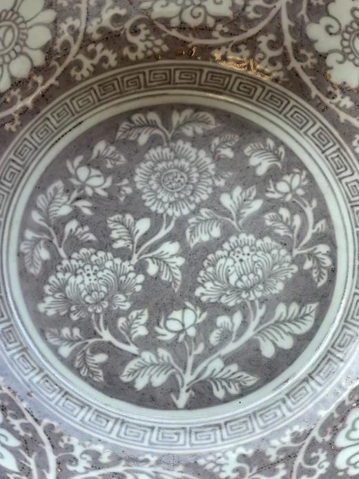 釉里红拔白缠枝牡丹纹碗，顺丰包邮 商品图6