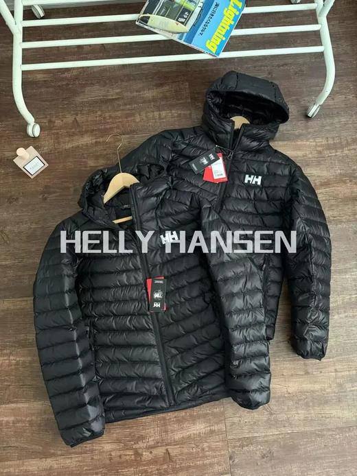 海外原单 Helly Hansen情侣排骨架型连帽户外轻薄羽绒夹克 商品图2