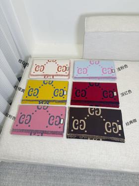 古驰羊毛提花*大G围巾（CB）