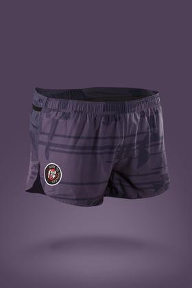 严素跑步运动短裤 一定得 男/女竞速款 三口袋 拉链 快干 轻量  严素态度