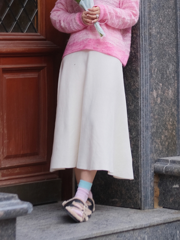 年终特惠 不退不换！！！宝藏A字版遮胯针织伞裙