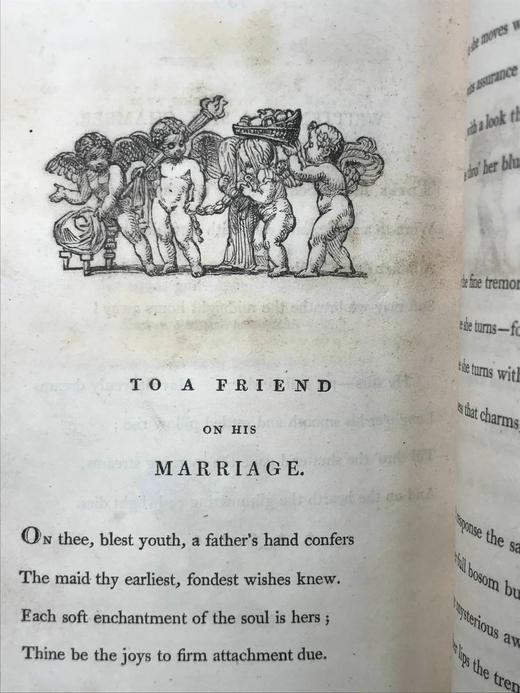 1812年 塞缪尔·罗杰斯诗集 数十幅木版画插图 全真皮精装36开 商品图7