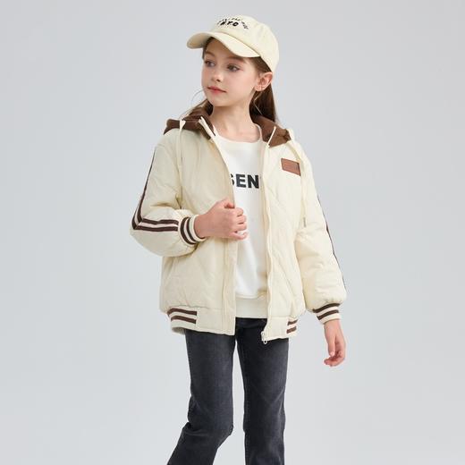 【森马 巴拉巴拉 同厂棉服】亏本清仓！！儿童洋气秋冬季加厚卫衣外套连帽棒球棉服 商品图1