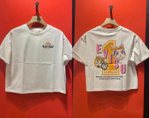 EVISU 女 T恤 2ESHTW3TS559DPOWHT 商品图0