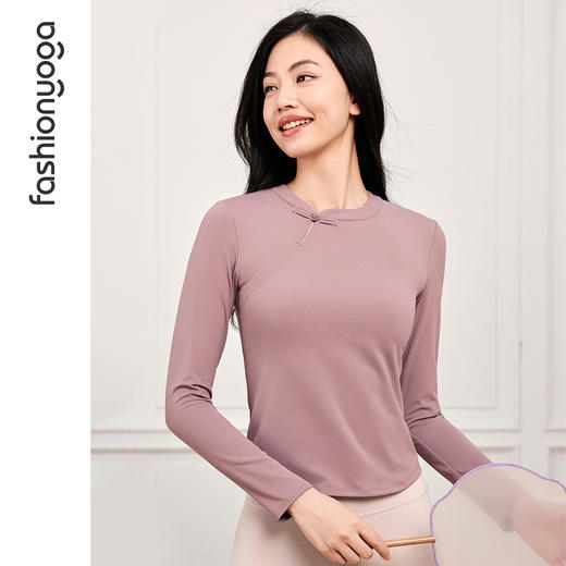 凡圣瑜伽新中式瑜伽长袖FC14352 商品图12