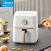 【鼎】美的（Midea）空气炸锅家用4.2L大容量旋钮操作家用智能定时温控薯条炸鸡空炸锅 KZE401X9 1400W 商品缩略图0