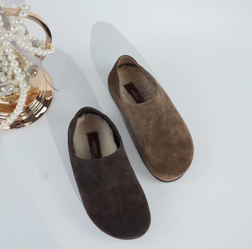 westory2025年春季新款舒适保暖优雅随性羊羔毛内底勃肯鞋W25AM58391 商品图5