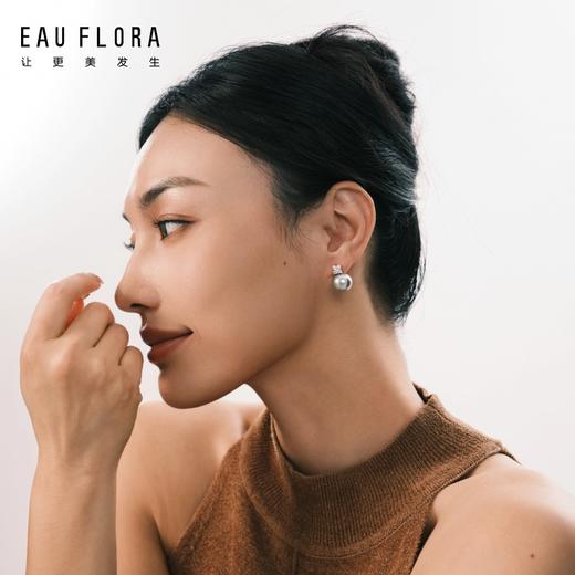 『皓月』戴妃款仿灰珍珠耳钉 商品图1