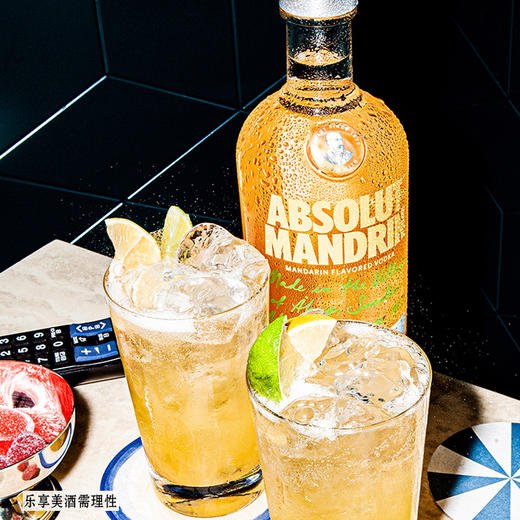 绝对（Absolut）伏特加 洋酒 40度 柑橘味 700ml 商品图1