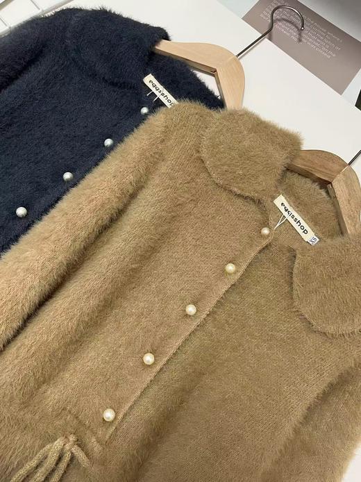 开年清仓价 【连衣裙】促➡️不掉毛 eggsshop品牌仿水貂绒厚款连衣裙-喜出 商品图4