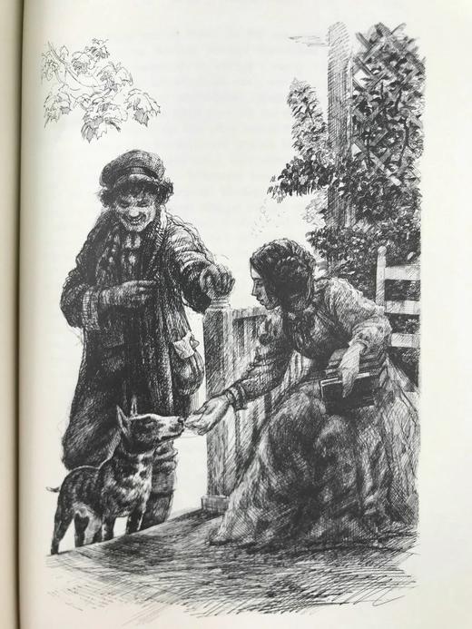 含藏书票！限量版！乔治·艾略特《弗洛斯河上的磨坊》 配多幅精美插图 豪华皮装18开 商品图10