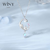 Winy925纯银慵懒小猫项链送女友闺蜜节日生日礼物 商品缩略图0