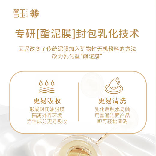 雪玉紧致抗皱面泥50G 商品图10