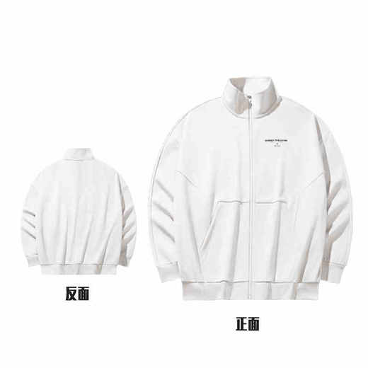 安踏篮球针织运动外套男秋季新款宽松立领跑步上衣152431703N 商品图0