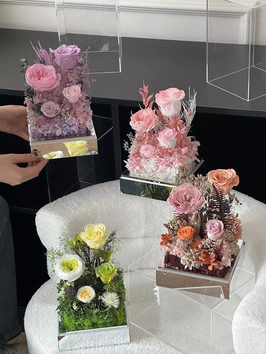 网红爆品温馨花园永生花 商品图0