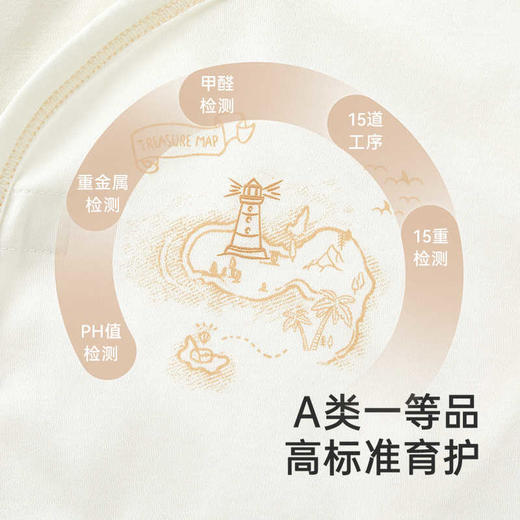 英氏婴儿礼盒满月礼纯棉送礼四件套新生儿出生见面礼YMLNJ0Q003A 商品图2