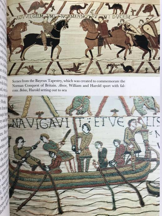 丘吉尔《英语民族史》（全4卷） 约百幅彩色插图 精装16开带书匣 商品图12