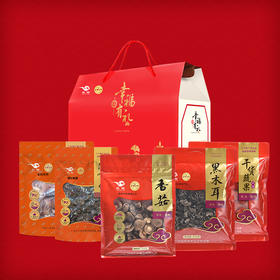 燕联幸福有礼菇菌水产大礼包  1438g/盒