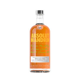 绝对（Absolut）伏特加 洋酒 40度 柑橘味 700ml