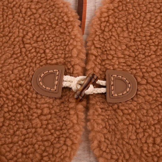 棉果果专柜同款冬季新品男童两件套全棉夹棉连体衣M412722824621 商品图4