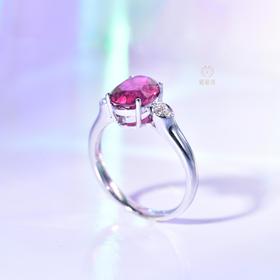 【甜美】椭圆碧玺戒指-CB12407018