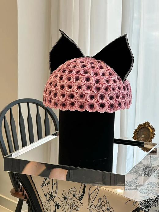 高端轻奢巨型蝴蝶结抱抱桶永生花 商品图6