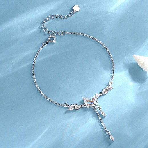 Winy925纯银幻梦新月手链送女友闺蜜节日生日礼物 商品图2