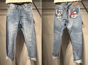 EVISU 男 牛仔裤 2ESHTM4JE10403DINDL