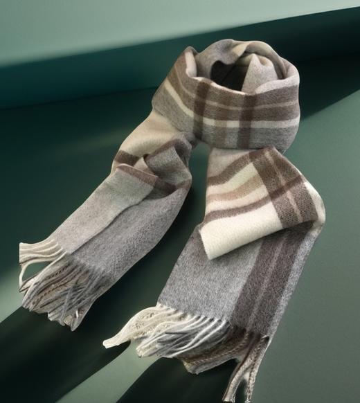 优品堂【顾盼生姿】羊绒围巾 商品图0