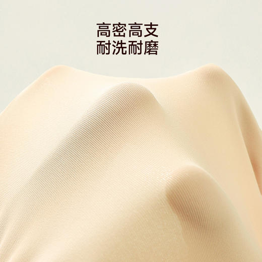 洁丽雅大码无痕冰丝凉感高腰内裤亲肤柔软7A双层抑菌纯棉裆舒适包臀三角裤 商品图8