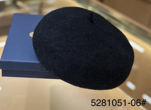 优品堂【蕾羽】羊毛可调节大小贝蕾帽 商品图3