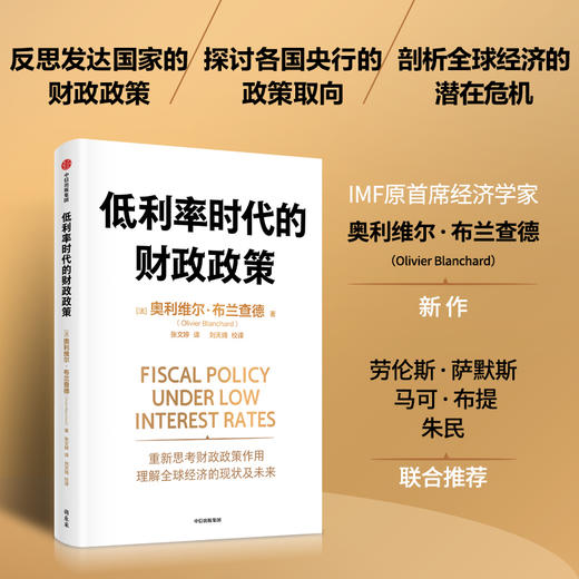 中信出版 | 低利率时代的财政政策 商品图0