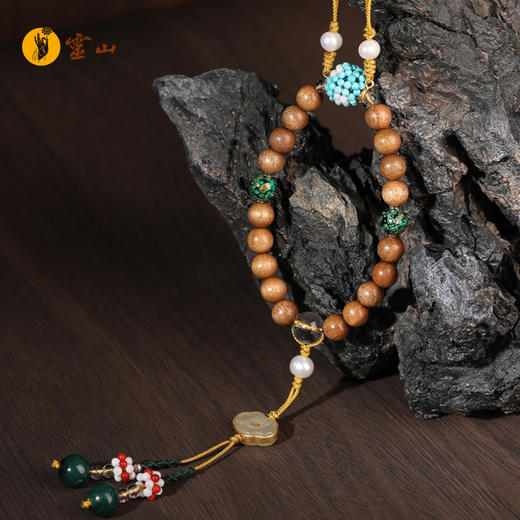 灵山木迦·珠琗楠木十八子挂件 商品图1