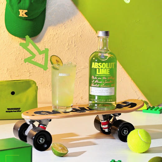 绝对（Absolut）伏特加 洋酒 40度 青柠味 700ml 商品图2