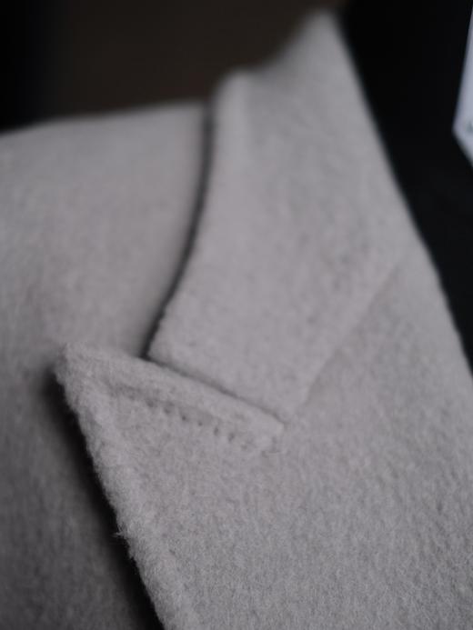 Le Palais 20%SULI羊驼毛80%美丽诺羊毛710克廓形款切斯菲尔德大衣 商品图2