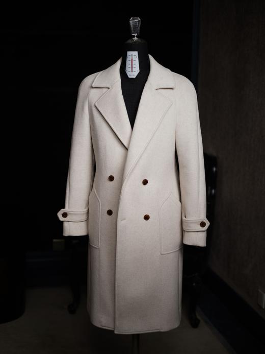 Le Palais 20%羊绒35%蚕丝45%美丽诺羊毛800克插肩袖候场大衣 商品图0