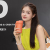 乐扣乐扣（LOCK&LOCK）罗马纹杯身便携方便手持保温保冷杯陶瓷覆层内胆保温咖啡杯LHC4366 商品缩略图4