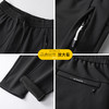【加绒】【新款DSF】大依优型大码松紧腰直筒休闲加绒运动裤卫裤休闲裤加肥加大运动长裤胖子裤子 商品缩略图1
