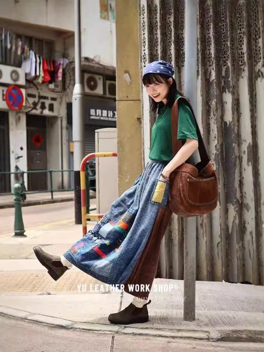 YU LEATHER/CA23LP
/报童包 商品图1