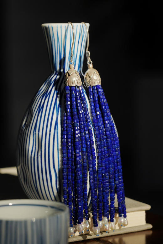 青金流苏｜月历银 商品图4