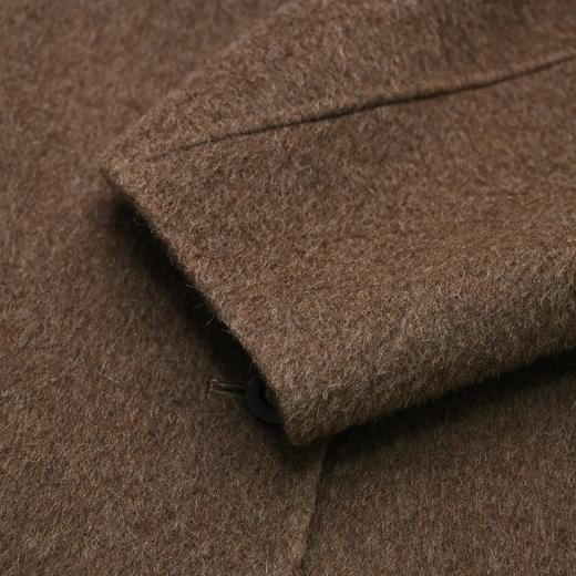 【破价】N°28 秋冬款舒适宽松中长款毛呢外套气质时尚双面毛呢大衣8A52D736 商品图3