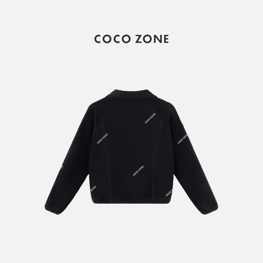 COCO ZONE 简约百搭立领外套纯色休闲长袖上衣CC1C1854 商品图1