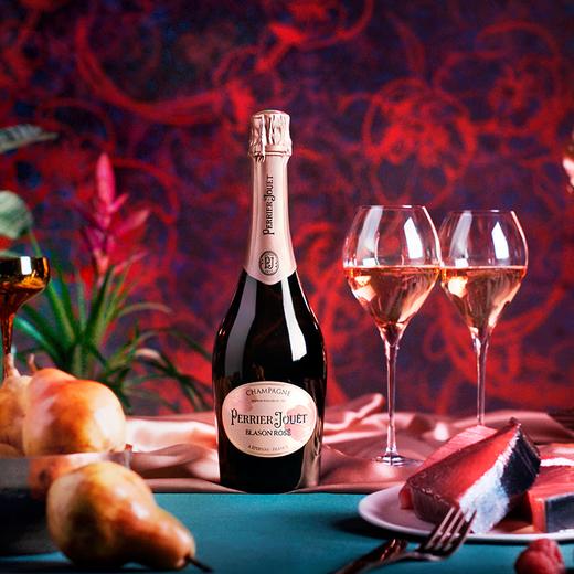 巴黎之花美丽时光布拉森粉桃红香槟气泡酒750ml法国进口洋酒 布拉森粉桃红 商品图2