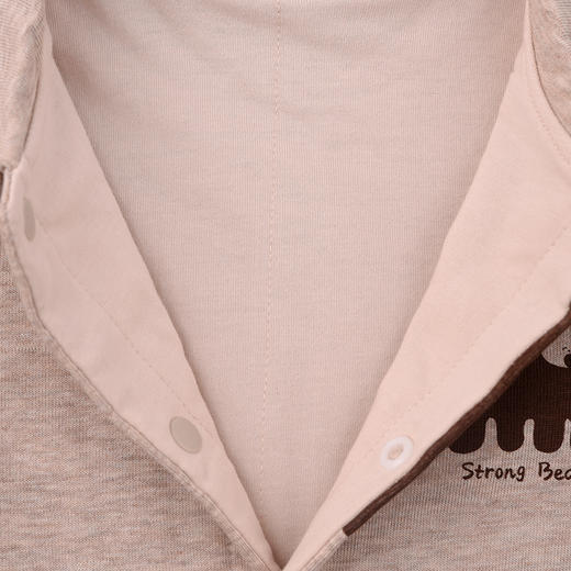 棉果果专柜同款冬季新品男童两件套全棉夹棉连体衣M412722824621 商品图8