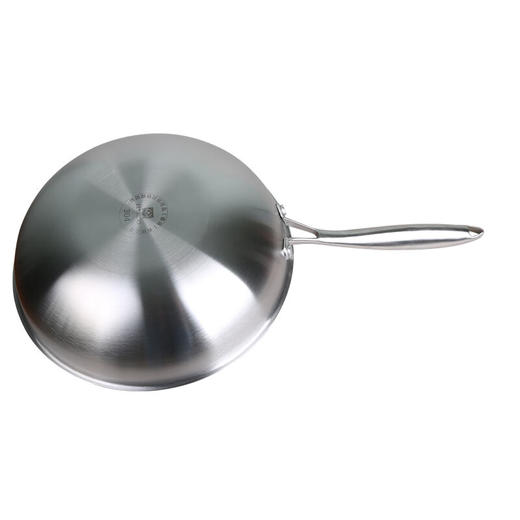 朗赫三层不锈钢炒锅无涂层炒菜锅CG17 商品图3